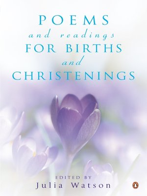 cover image of Poems and Readings for Births and Christenings